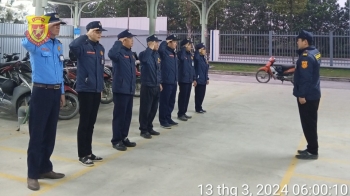 Đào tạo nhân viên bảo vệ về kỹ năng tự vệ và sử dụng vũ khí