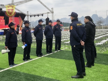 Đảm bảo an ninh trong sự kiện tại nhà máy